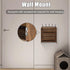 Yemotopro Wooden WiFi Router Storage Box Charcoal Retro Wood Router Hider Box Modem Store Boxes, Double-Layers WiFi