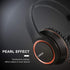 LORELEI X8 Over-Ear Wired Headphones with Microphone, 1.45m Tangle-Free Nylon Line, Lightweight & Portable