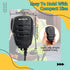 Retevis Walkie Talkies Mic, LED Shoulder Speaker Mic for Retevis RT22 RT68 H-777, Compatible with Baofeng Radios -