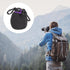 PATIKIL Camera Lens Bag, 2.8" ID x 3.9" H, Drawstring Pouch, Thick Neoprene, Black, Purple, for DSLR Lens