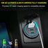 USB C Car Charger Socket, 58W Dual 20W PD3.0 USB-C and 18W QC3.0 Car USB Port with Power Switch