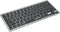 MANHATTAN Small Bluetooth Wireless Keyboard, Dual Modes of 2.4G + Bluetooth 4.2, Connects Up to 3 Devices, Slim Mini