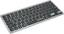 MANHATTAN Small Bluetooth Wireless Keyboard, Dual Modes of 2.4G + Bluetooth 4.2, Connects Up to 3 Devices, Slim Mini