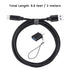 weishan USB C Cable for Elgato HD60 S+, HD60 X Game Capture Card & Wave 3, Super Fast Charging Cable with Adapter, 6.6ft