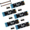 JAMHER 0.91 Inch I2C IIC OLED Display Module 128x32 Pixel Mini Self-Luminous Display
