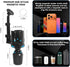 2.68-4.33" 360 N52 Frani Car Cup Holder Expander with Magnetic Phone Mount - Adjustable Insert Fits Holders, Adjustable