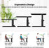 BoYata Monitor Stand, Adjustable Monitor Riser Metal Computer Stand Compatible with TV, PC, Laptop, Computer, iMac