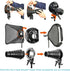 NEEWER S Type Bracket Holder with Bowens Mount for Square Head Flash Speedlite, Compatible with Godox AD200Pro