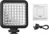 Mini IR Night Vision Light for Video Camera, Built-in Rechargeable Battery with 3 Cold Shoe Mounts