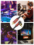 90 Degree RCA Cable, Right Angle Subwoofer Cable, 24K Gold Plated, Dual Shielded - 3.3ft/1M