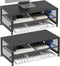 ECOLOVI 2-Tier Computer Monitor Stand Riser, Desk Organizer for Monitor, Printer &