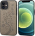 Vaburs Wallet Case for iPhone 12 and iPhone 12 Pro - Card Holder, Embossed Butterfly Pattern PU Leather, Shockproof