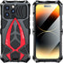 For iPhone 14 Pro Max Case, 6.7'' Shockproof Military-Grade Heavy Duty Protection with Tempered Glass Protector
