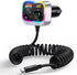 Syncwire Bluetooth 5.4 FM Transmitter Car Adapter, 66W PD QC 3.0 Fast Charge, Wireless FM Radio Adapter with USB-C Cable