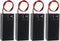 DIANN 4pcs 9V Battery Holder with ON/Off Switch 9V Battery Case with Switch