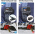 SUREWO 360° Rotation Backpack Strap Mount Quick Clip for GoPro Hero 13, 12, 11, 10, 9, 8, 7, 6, 5, 4, DJI Osmo Action