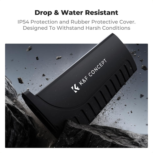 K&F CONCEPT 2-in-1 4.0/Micro 3.1 SD Card Reader Adapter, UHS-II/SD SD/USB Type-C Dual Slots High-Speed Flash Card Case