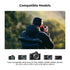 K&F Concept 3-Pack NP-FW50 Battery and 3-Slot Charger for Sony Alpha A6400 A6000 A6300 A6500 A5000