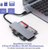 Rytaki 5-in-1 2.0 5Gbps CFast Card Reader, USB C/A Card Reader for Computer & Camera with Dedicated CFast Slot