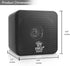 Pyle Home 4” Mini Cube Bookshelf Speakers, 200 Watt Power, 8 Ohm Impedance, 1 Pair, Black - PCB4BK
