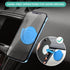 pop-tech Phone Grip for Socket Holder, 2 Pack Silicone Car Phone Mount Adhesive, Blue