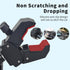 BC906W HYS Radio & Speaker Mic Clamp Mount Holder - Quick Release for Uniden Wireless CB Microphone and Speaker, Marine