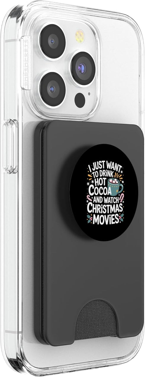 Hot Chocolate Gift Hot Cocoa Accessories & Stuff Funny Hot Chocolate Costume for Men Women Kids Hot Cocoa PopSockets