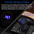 USMEI Quick Charge 3.0 Car Charger, 39W Dual USB Charger Adapter with Voltmeter, Compatible with iPhone 15/14/13,