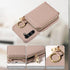 Furiet Wallet Case for Samsung Galaxy S23 5G, Luxury PU Leather Zipper Flip Organ Purse, Khaki