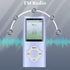 Zunate 128GB MP3 MP4 MP3, 1.8in Player with Bluetooth and WiFi, Portable Lossless Sound HiFi Sound Color Screen
