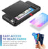 Vofolen iPhone SE 2020 Case, Wallet Credit Card Holder, Anti-Scratch Dual Layer Hybrid Bumper Armor Cover for iPhone 8