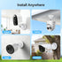 Naseto 1/4 2 Pack) Magnetic Security Camera Mount, Universal Screw, Adjustable Angle, Strong Magnet, No-Drill