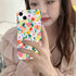 J.west iPhone 13 Case 6.1, Slim Fit Soft Shockproof Floral Cover, Cute Garden Pattern, Anti-Scratch Protection for