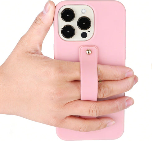 Quaelystic 4 Pack Phone Grip Holder, Cell Phone Grip Strap Telescopic Finger Strap Stand Universal Finger Kickstand