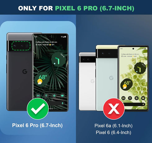 Shields Up Clear Case for Pixel 6 Pro, Minimalist Wallet Case with Card Holder and Ring Kickstand