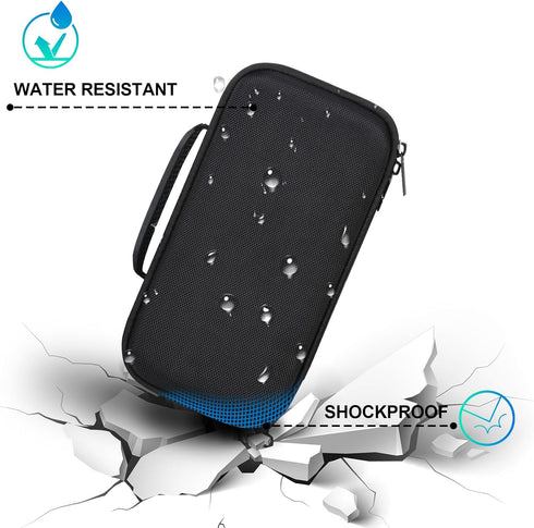 BOVKE Carrying Case for Blue Tees Golf Player+ GPS Speaker with Touch Screen Display, Portable Holder, Extra Space for