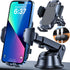 HTU 2024 Best Car Phone Holder Mount, Strongest Shockproof 5-in-1 Dashboard Stand for iPhone 16 15 Android