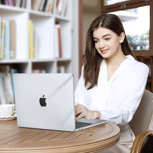 MOSISO MacBook Pro 13 inch Case, Compatible with M2 2025, 2024, 2023-2016, Crystal Clear Hard Case
