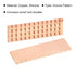 MECCANIXITY Copper Heatsink 70x20x3mm, Thermal Pad and Rubber Ring for M.2 SSD Memory, PC, Laptop Cooler Set