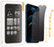 ARMOR 9H Privacy Guard Flexible Glass Screen Protector for iPhone 12 Pro / 12