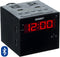 Sonnet Alarm Clock Charging Station, Bluetooth Speaker, AM FM Radio, Dual USB Charging Ports for Heavy Sleepers