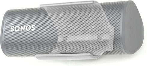 Spartan Mounts Bluetooth Speaker WHITE Wall Mount for SONOS ROAM - Low Profile Design, Black