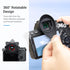 JJC Camera Viewfinder Eyecup for Sony A7R V A7R5 A7 IV A7M4 A7S III, Oval Shape Soft Silicone Design