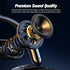 Open Ear Bluetooth Headphones, Wireless Earbuds for Outdoor Use, Bone Conduction Earbuds with Hanging Design (5.4