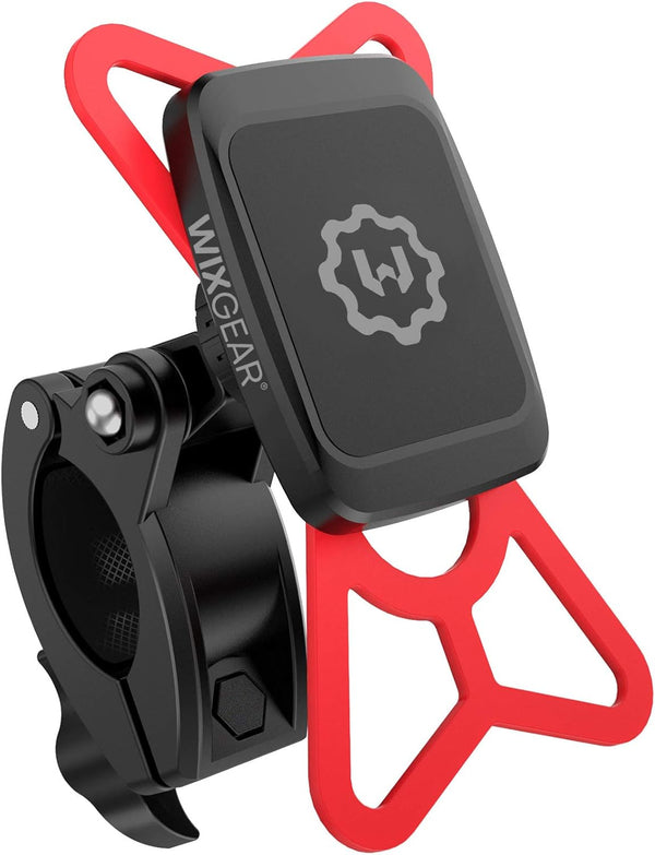 WixGear Universal Magnetic Bicycle & Motorcycle Handlebar Phone Holder with Fast Swift-Snap Technology