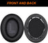 Replacement Ear Pads for Anker Soundcore Life Q20/Q20BT/Q20+ Headphones, Soft Memory Foam and Protein Leather (Black)
