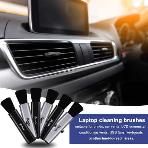 6 Pieces Portable Laptop Cleaning Brush, Electronic Cleaning Brush for Laptops, Keyboard, Mobile Phones, Cameras,