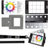 Artist Viewfinder and Color Checker Passport with Lanyard (Measures up to 31")
