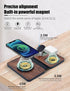 3-in-1 Charging Station for Apple Devices, Fast Mag Safe Wireless Charger for Cell Phone, AirPods, iWatch