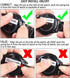 iiteeology Compatible Samsung Galaxy Watch Bands 46mm, Galaxy Watch 3 Bands 45mm, Stainless Steel